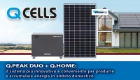 Qcells Q.PEAK DUO + Q.HOME inverter+accumulo litio